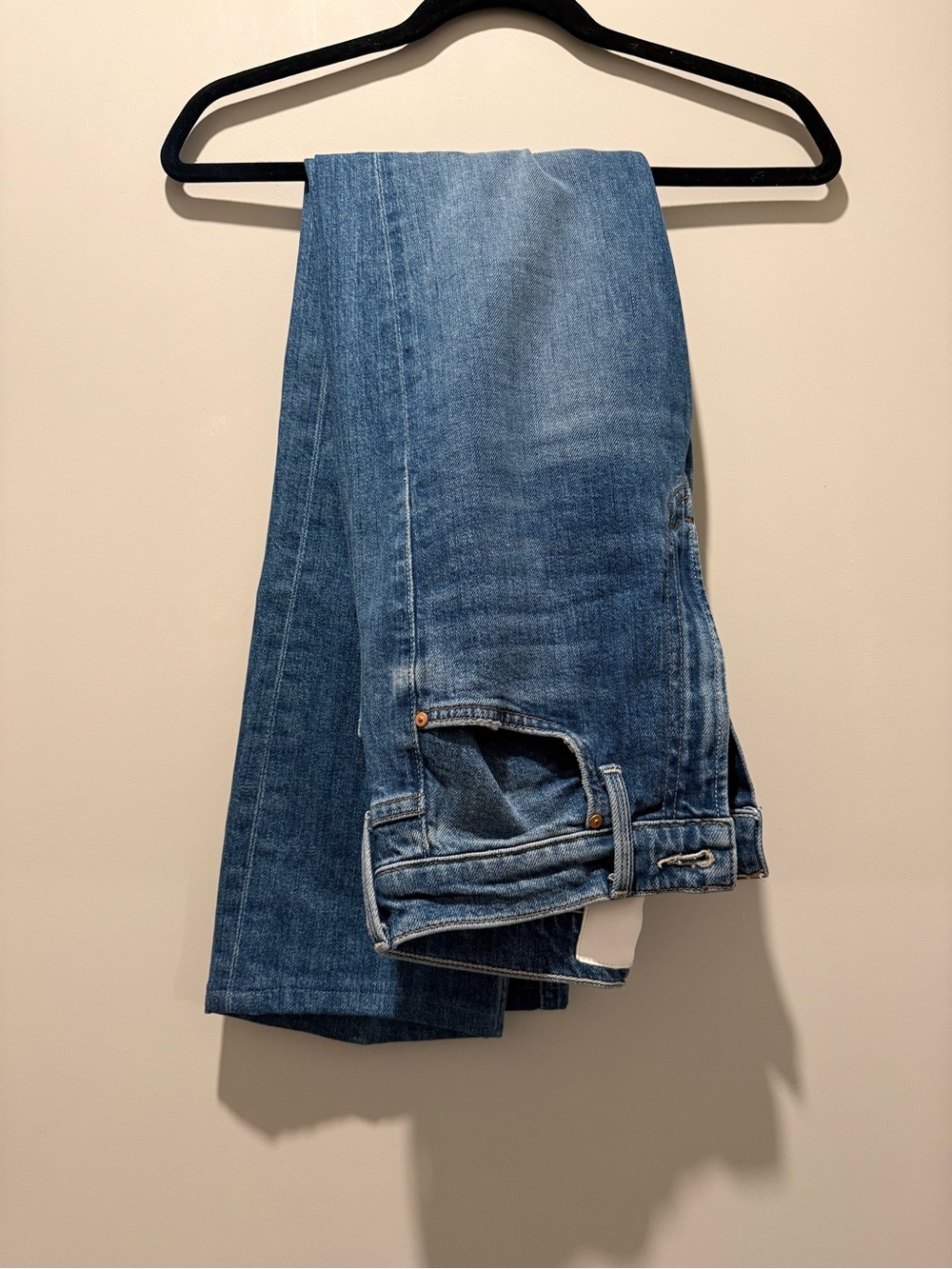 MOTHER Superior Medium Wash High Rise Jeans
